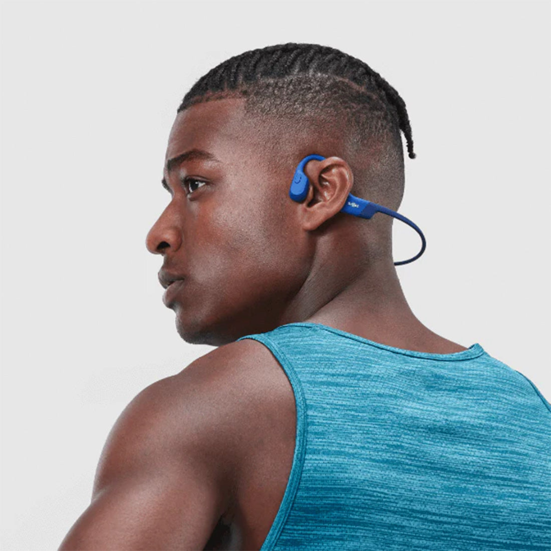 Shokz OpenRun Bone Conduction Open Ear Bluetooth Headphones