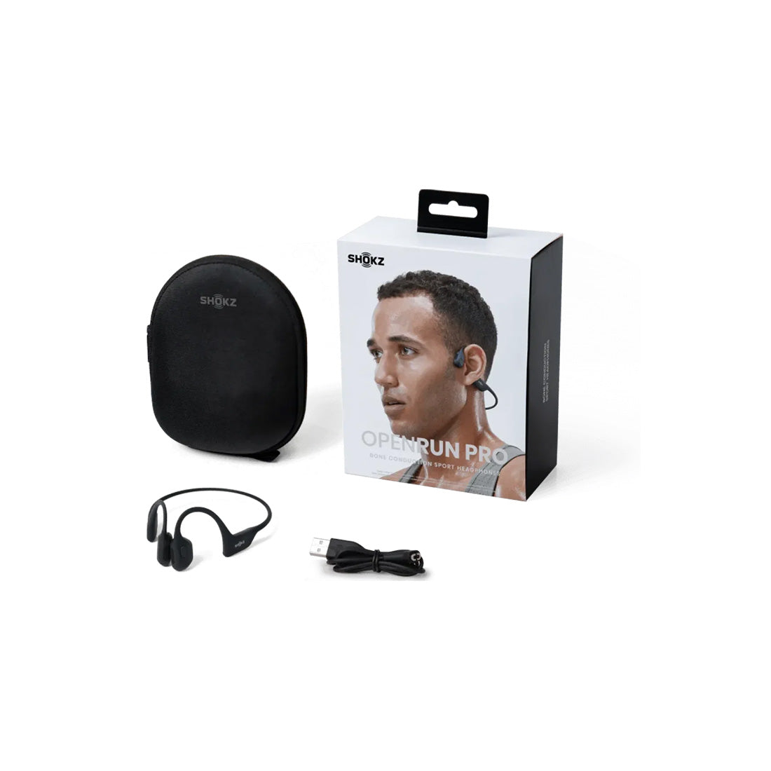 Shokz OpenRun Pro Bone Conduction Open Ear Bluetooth Headphones