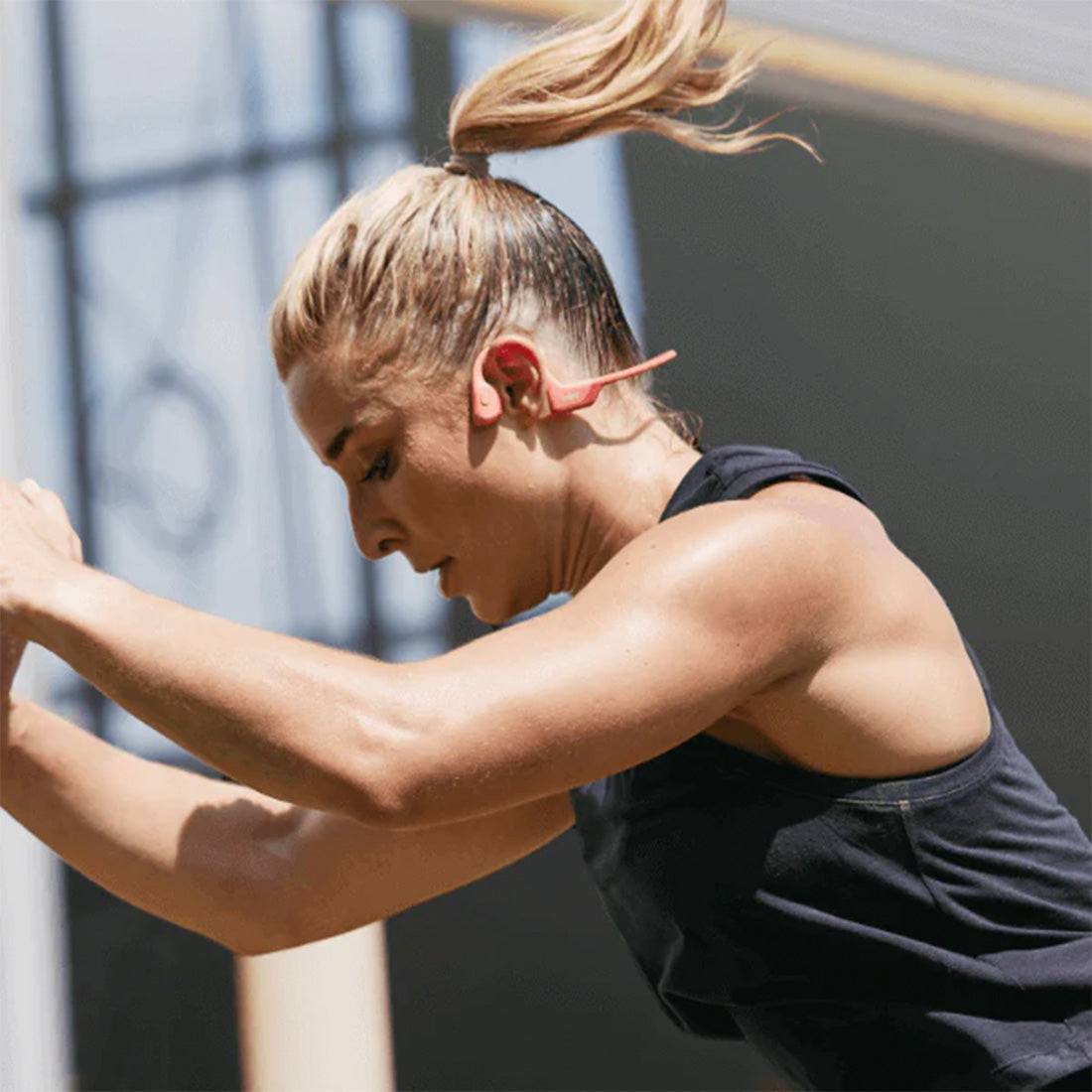 Shokz OpenRun Pro Bone Conduction Open Ear Bluetooth Headphones