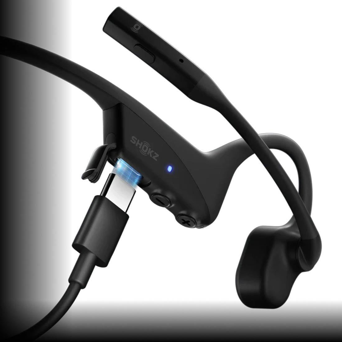 Shokz OpenComm2 Bone Conduction Stereo Bluetooth Headset