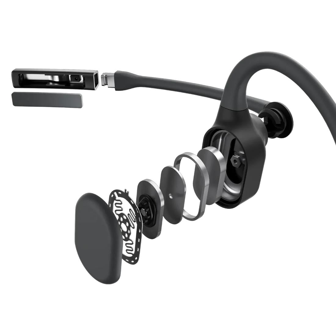 Shokz OpenComm2 Bone Conduction Stereo Bluetooth Headset