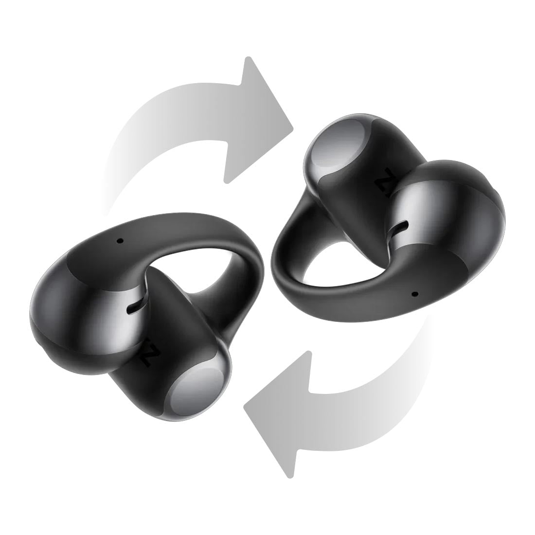 Shokz OpenDots ONE Clip-On True Wireless Earbuds with Interchangeable Design & Charging Case