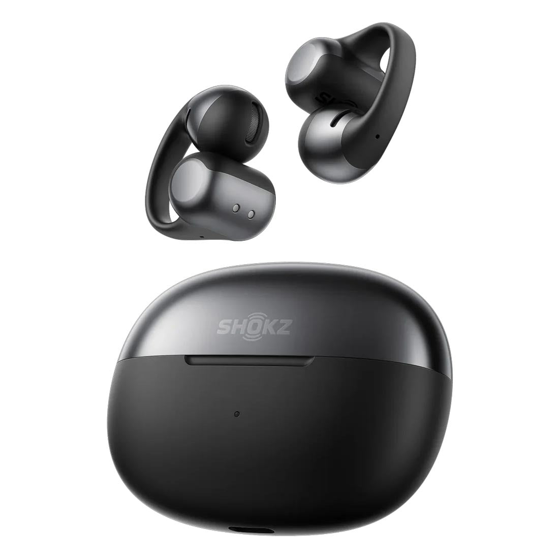 Shokz OpenDots ONE Clip-On True Wireless Earbuds with Interchangeable Design & Charging Case