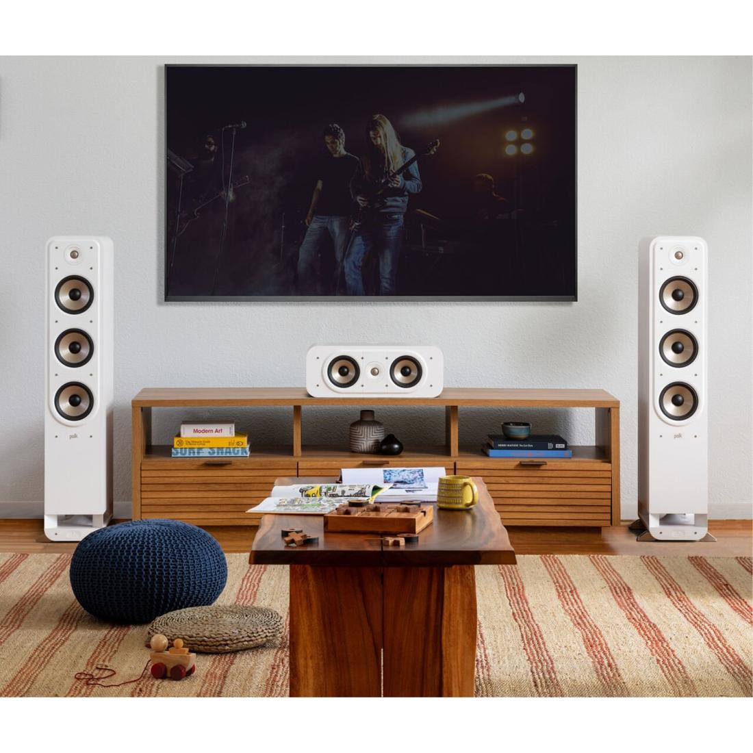 Polk Signature Elite ES60 Floor-Standing Speaker as part of a home theater