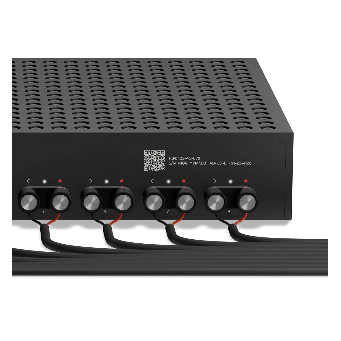 Sonos AMLTIUS1BLK Amp Multi 8-Ch 125W Class D Multizone Amplifier - Black