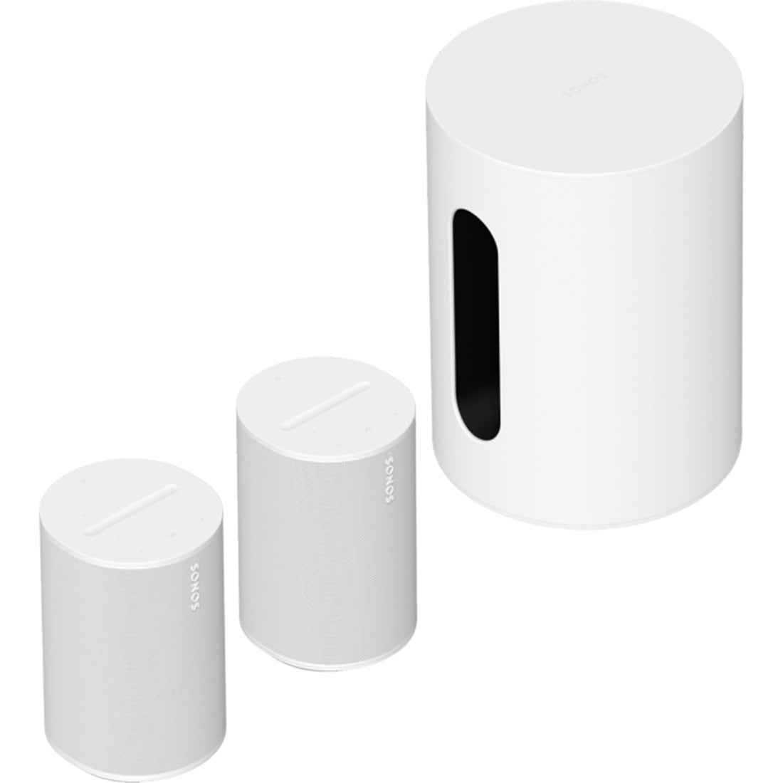 Sonos Home Theatre Completion Set - Sub Mini | Era 100 (2) - Bundle