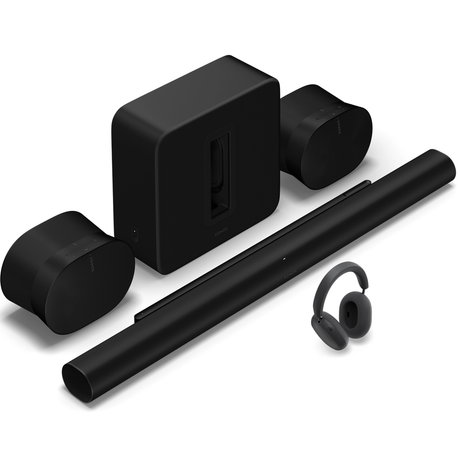 Sonos Ace Ultra Wireless Headphones | Arc Ultra Smart Soundbar | Sub Gen 4  Subwoofer|Era 300 Smart Speaker (Pair) - Bundle