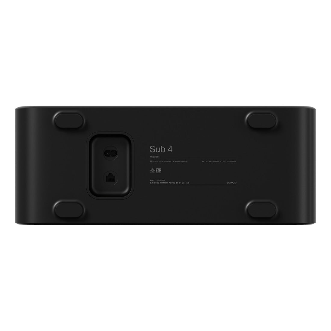 Sonos　Sub　4 新品未開封　ブラック Sonos Sub Gen 4 Wireless Subwoofer (SUBG4US1BLK) - Gibbys