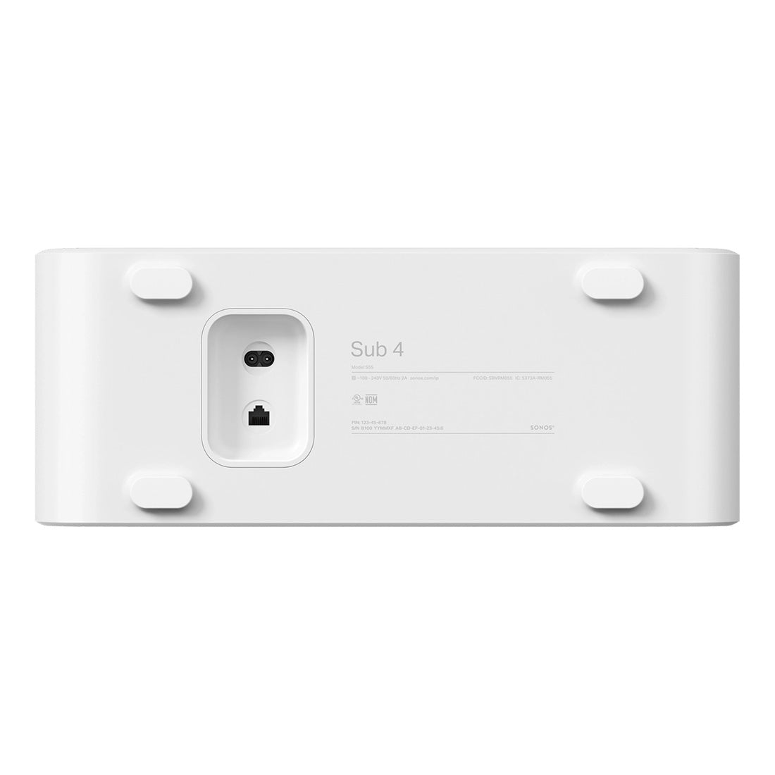 Sonos Sub Gen 4 Wireless Subwoofer (SUBG4US1BLK) - Gibbys