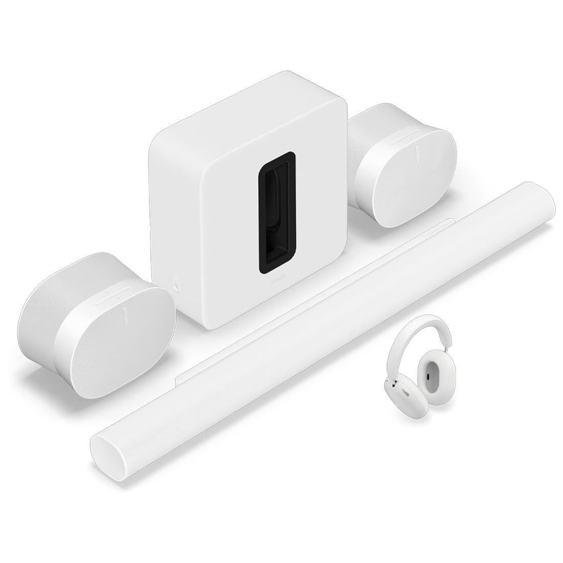 Sonos Ultra Premium Personal Entertainment Set with Arc Ultra - Ace Ultra | Arc Ultra | Sub Gen 4 | 2x Era 300 - Bundle