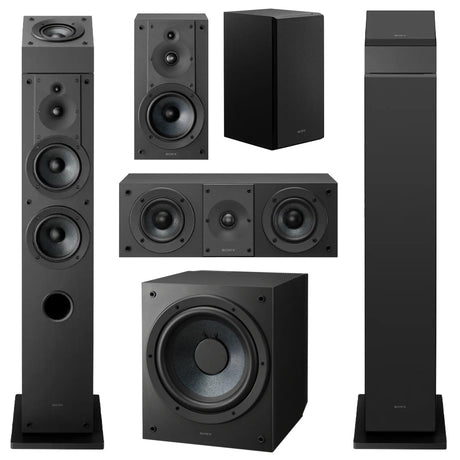 Sony SS-CS3M2 7.1 Speaker Bundle #1 - SS-CS3M2 (2) | SS-CS5M2 | SS-CS8M2 | SS-CSEM2 | SA-CS9M2