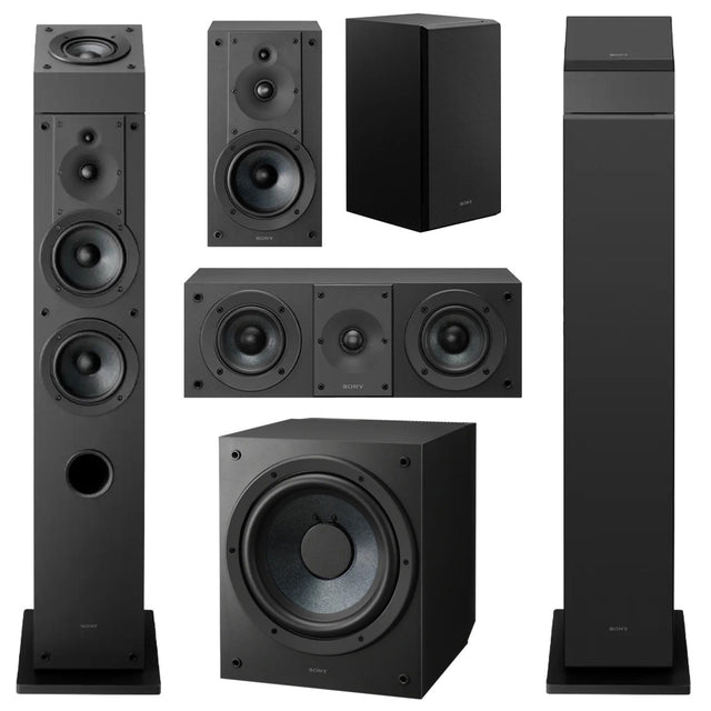 Sony SS-CS3M2 7.1 Speaker Bundle #1 - SS-CS3M2 (2) | SS-CS5M2 | SS-CS8M2 | SS-CSEM2 | SA-CS9M2