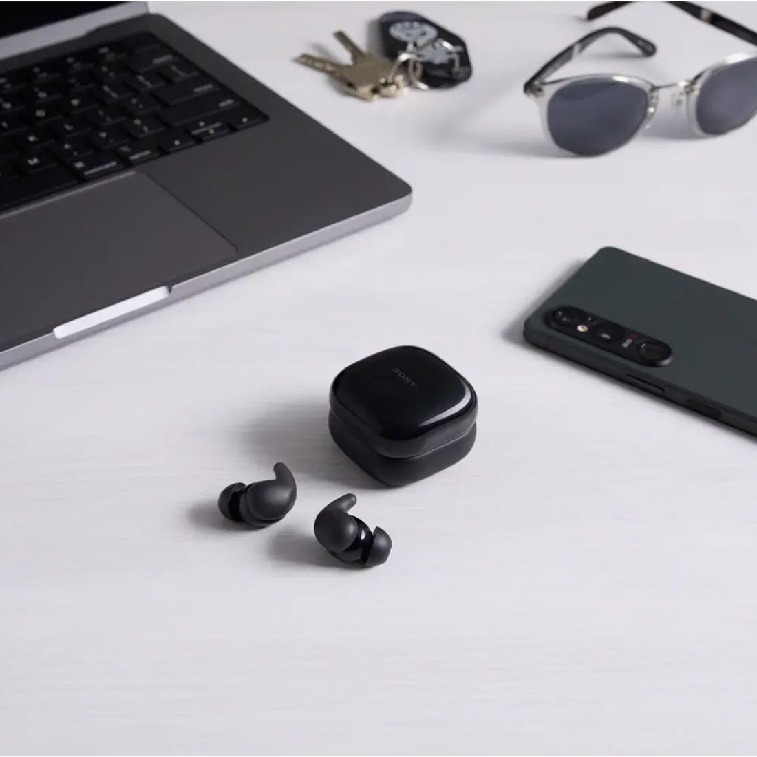 Sony WFLS910N/B LinkBuds Fit Truly Wireless Noise Cancelling Earbuds - Black