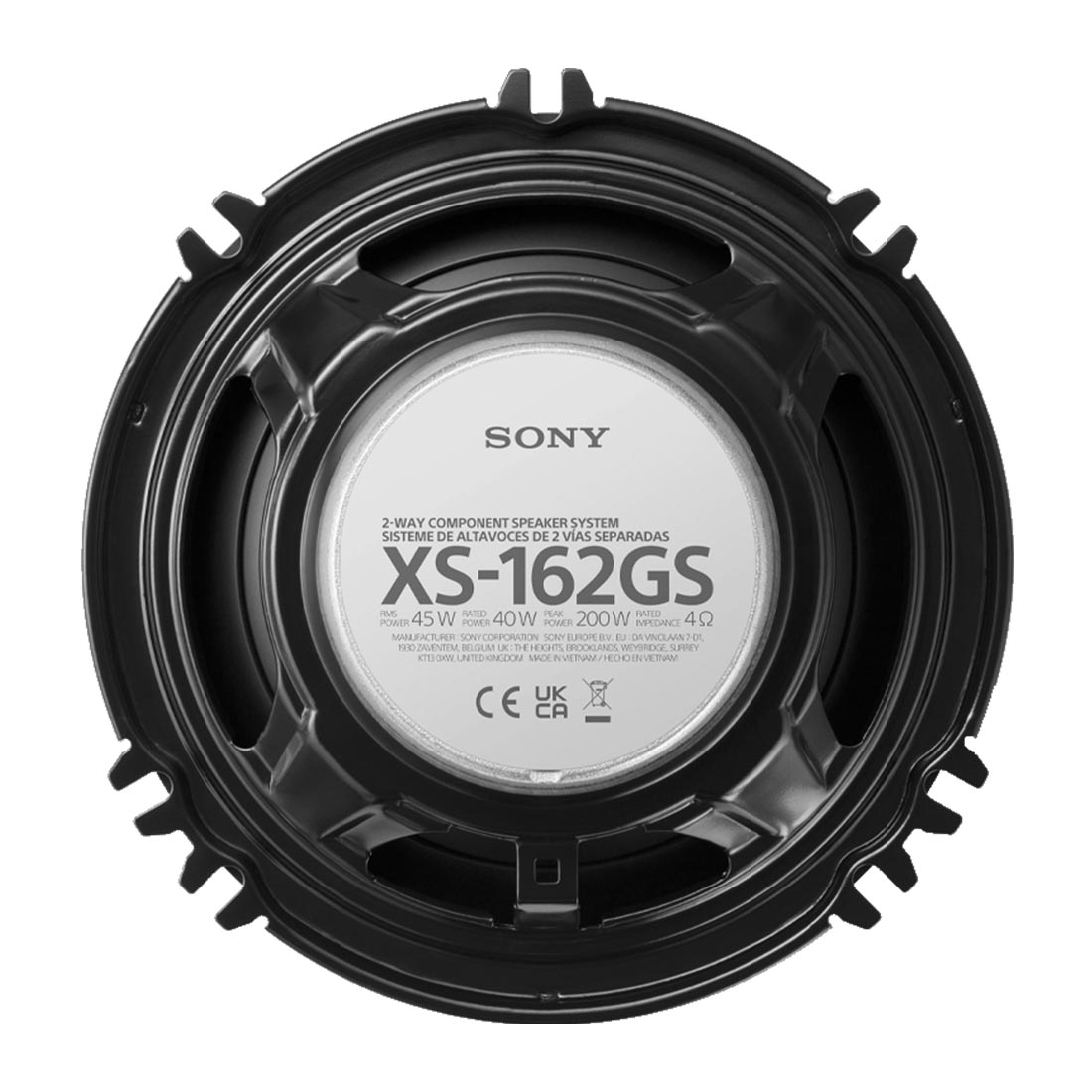 Sony XS-162GS XS Series 6.5″ 2-Way Component Speaker System