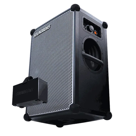SOUNDBOKS SB4 Portable Bluetooth 5.0 Performance Speaker | Soundboks SBBB3 BatteryBoks Bundle