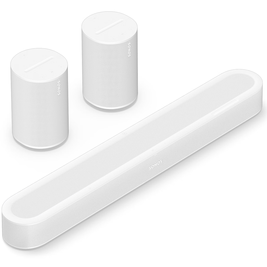 Sonos Beam Ultra 7.1.2 Dolby Atmos Soundbar | Sonos Era 100  Smart Speaker (Pair) -  Bundle
