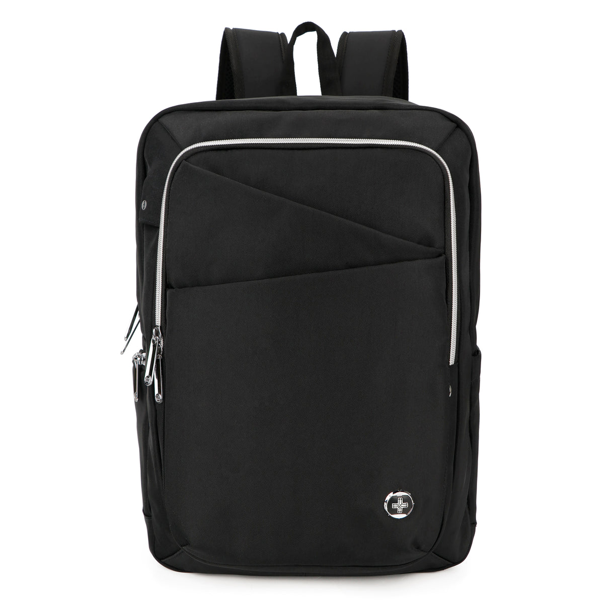 Swissdigital Design SD1006FB-01B KATY ROSE Backpack with SDD Finder - Black Platinum