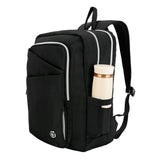 Swissdigital Design SD1006FB-01B KATY ROSE Backpack with SDD Finder - Black Platinum