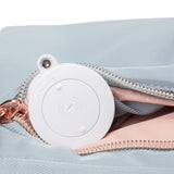 Swissdigital Design SD1006FB KATY ROSE Teal Blue Backpack with SDD Finder