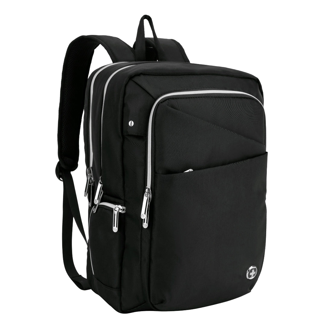 Swissdigital Design SD1006F-01B KATY ROSE Backpack - Black Platinum - Gibbys Ele