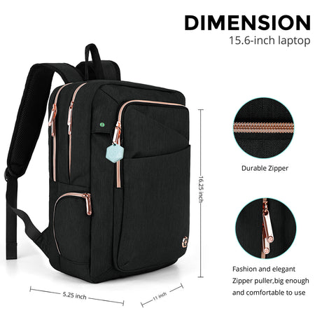 SwissDigital Design SD1006-01 KATY ROSE Backpack - Black