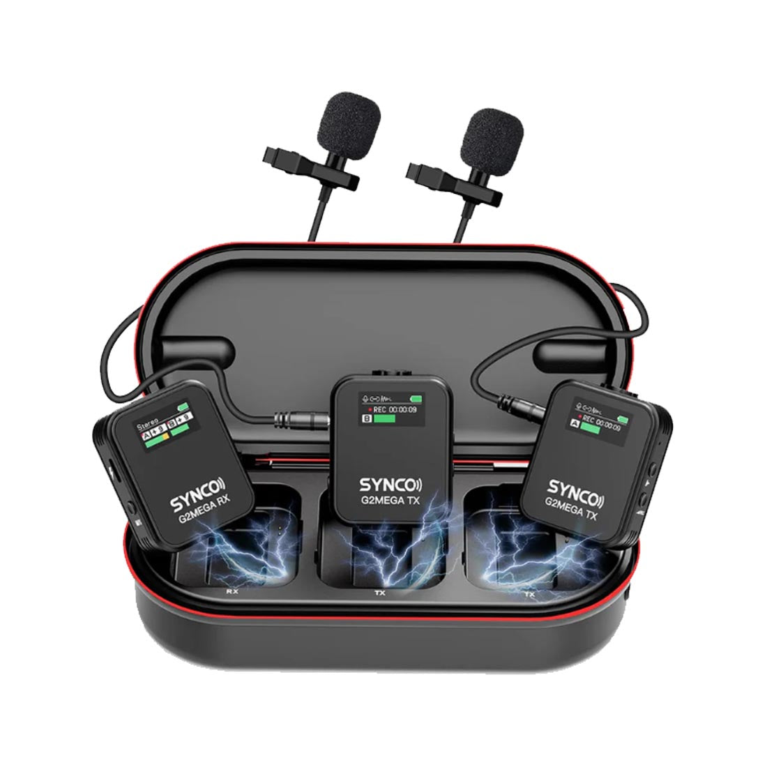 Synco G2 Mega 2.4GHz 200m 8GB Onboard Wireless Microphone System (2110043)