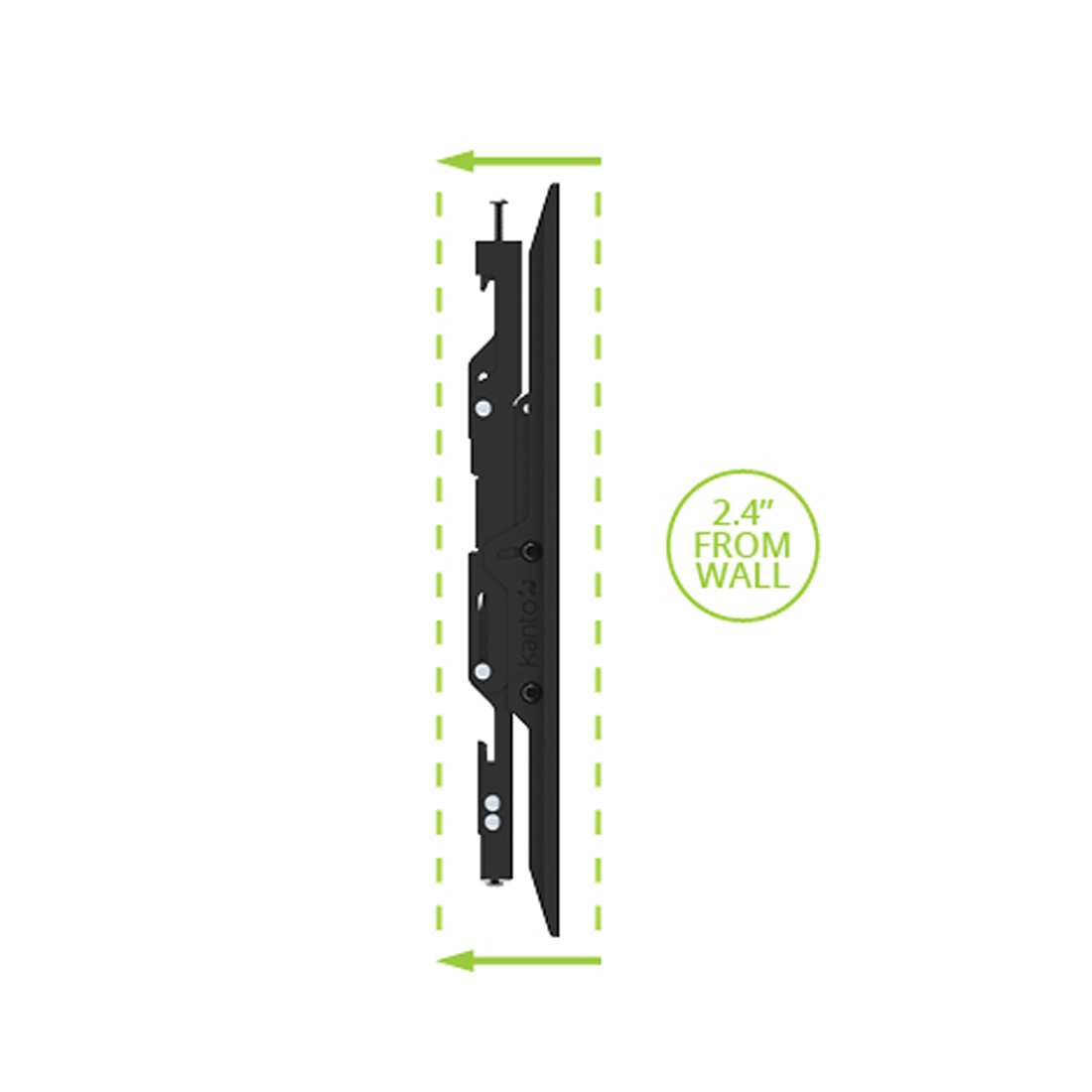 Kanto TE300 Extend & Tilt TV Wall Mount for 43"–90" TVs with 150 lb Capacity
