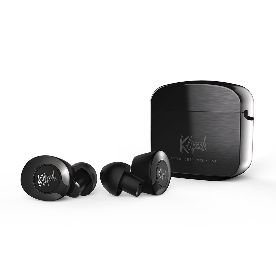 Klipsch T5TWIIANCG True Wireless with Active Noise Canceling Earphones –  Gunmetal