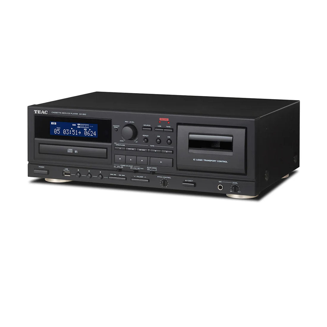 TEAC AD-850-SE Cassette Deck CD Player