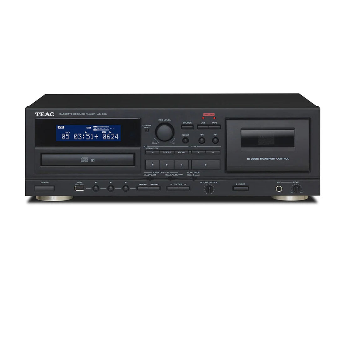 TEAC AD-850-SE Cassette Deck CD Player