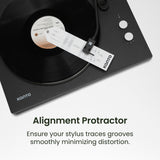 Kanto TT-AKIT Turntable Setup & Alignment Kit with Stylus Force Gauge - Black