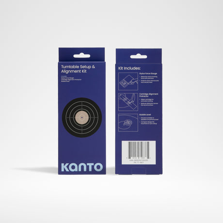 Kanto TT-AKIT Turntable Setup & Alignment Kit with Stylus Force Gauge - Black