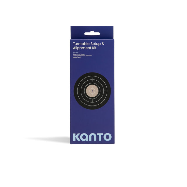 Kanto TT-AKIT Turntable Setup & Alignment Kit with Stylus Force Gauge - Black