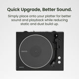 Kanto TT-AM Acrylic Turntable Mat with Anti-Static Design - Black