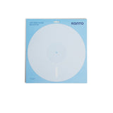 Kanto TT-AM Acrylic Turntable Mat with Anti-Static Design - Black