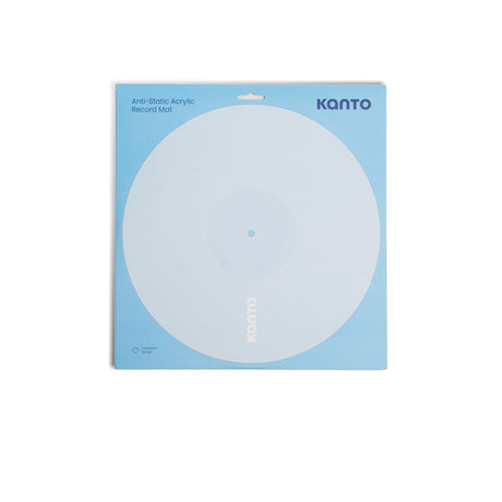 Kanto TT-AM Acrylic Turntable Mat with Anti-Static Design - Black