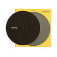 Kanto TT-CRM Cork & Rubber Turntable Mat with Anti-Static Design - Black