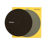 Kanto TT-CRM Cork & Rubber Turntable Mat with Anti-Static Design - Black