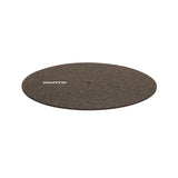 Kanto TT-CRM Cork & Rubber Turntable Mat with Anti-Static Design - Black