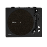 Kanto TT-CRM Cork & Rubber Turntable Mat with Anti-Static Design - Black