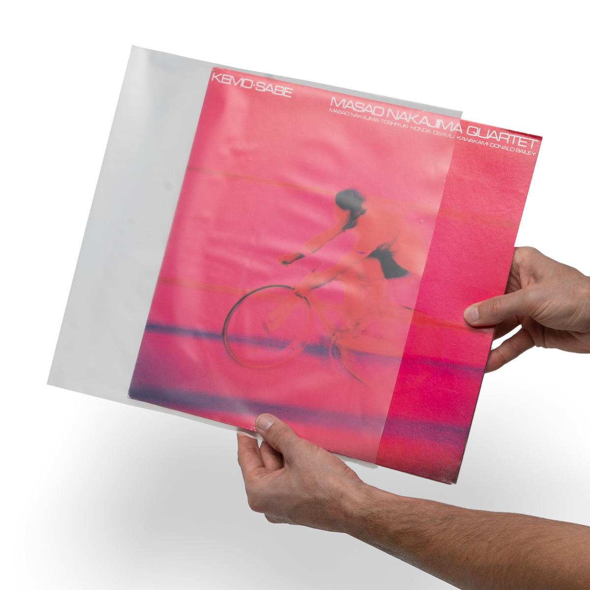Kanto TT-CS20 12" Vinyl Record Outer Cover Sleeves - 20 Pack - Black