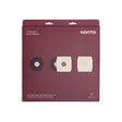 Kanto TT-IS20 12" Vinyl Record Inner Sleeves with Poly Lining - Black