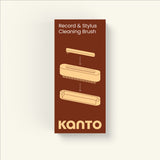 Kanto TT-SB 2-In-1 Record And Stylus Cleaning Brush with Carbon Fiber - Black