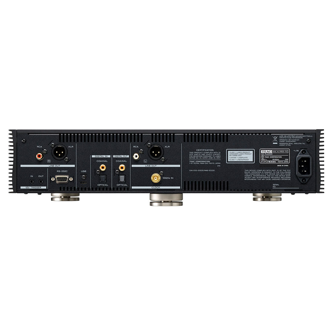 Teac VRDS701B CD Player
