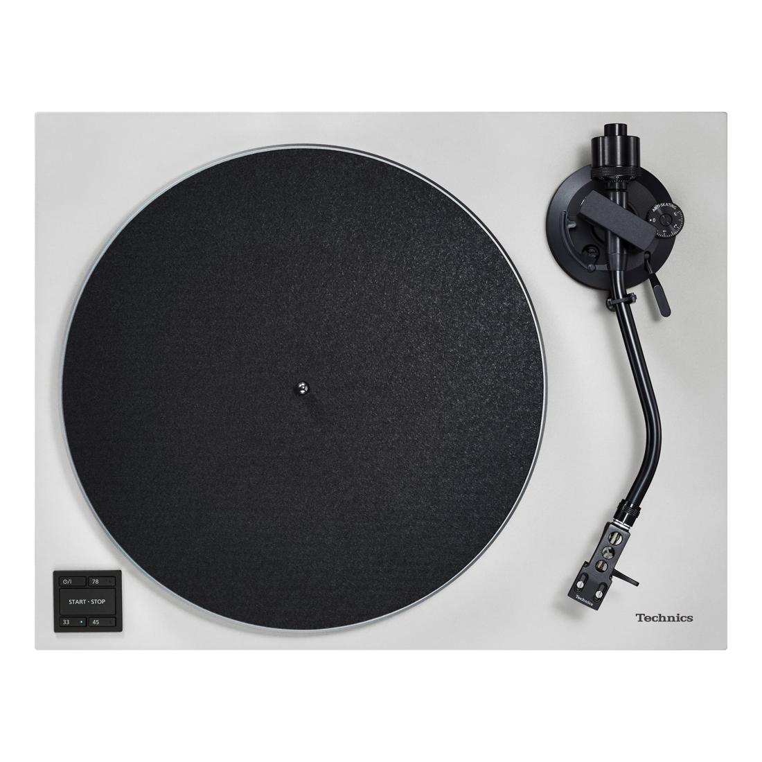 Technics SL-50C turntable in White from top