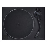 Technics SL-50C turntable in Black finish from top