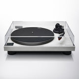 Technics SL-50C turntable in White with dust cover