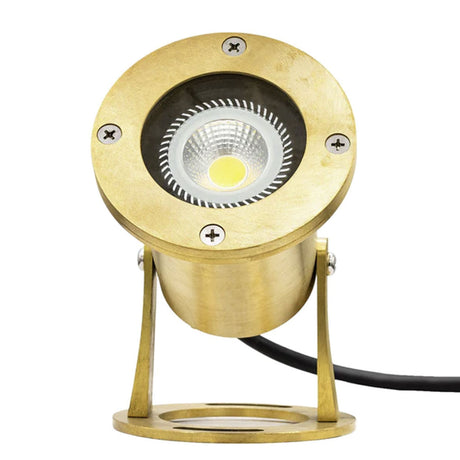 Silhouette Lights UWL601 LED Submersible Pond Light - Brass