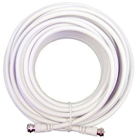UltraLink UHRG650C 50″ RG6 Coaxial Cable W/F Connector White