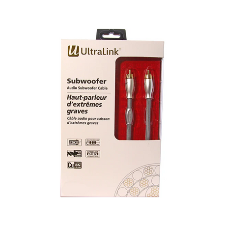 UltraLink USW6M Caliber Subwoofer 6M Cable 6.0 M